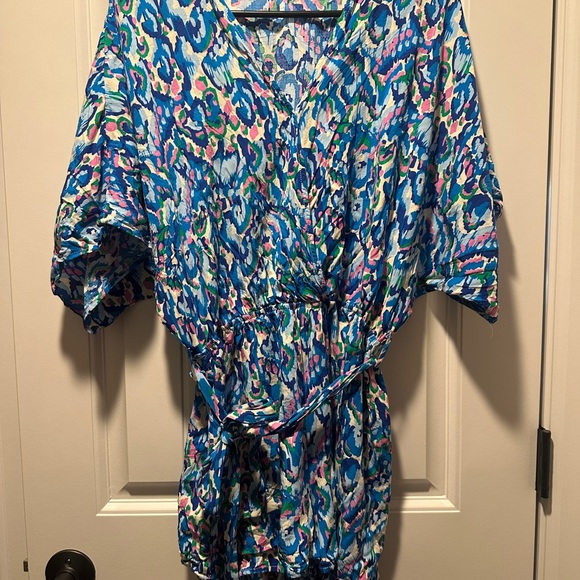Colorful Patterned Romper - Picture 1 of 3
